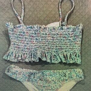 Floral Kids Swim Set